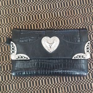 Brighton black crocodile wallet knock off